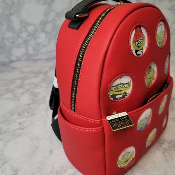 Loungefly Alien Remix Mini Backpack 2020 Summer Comic Con Pixar Aliens Costumes - Picture 6 of 12